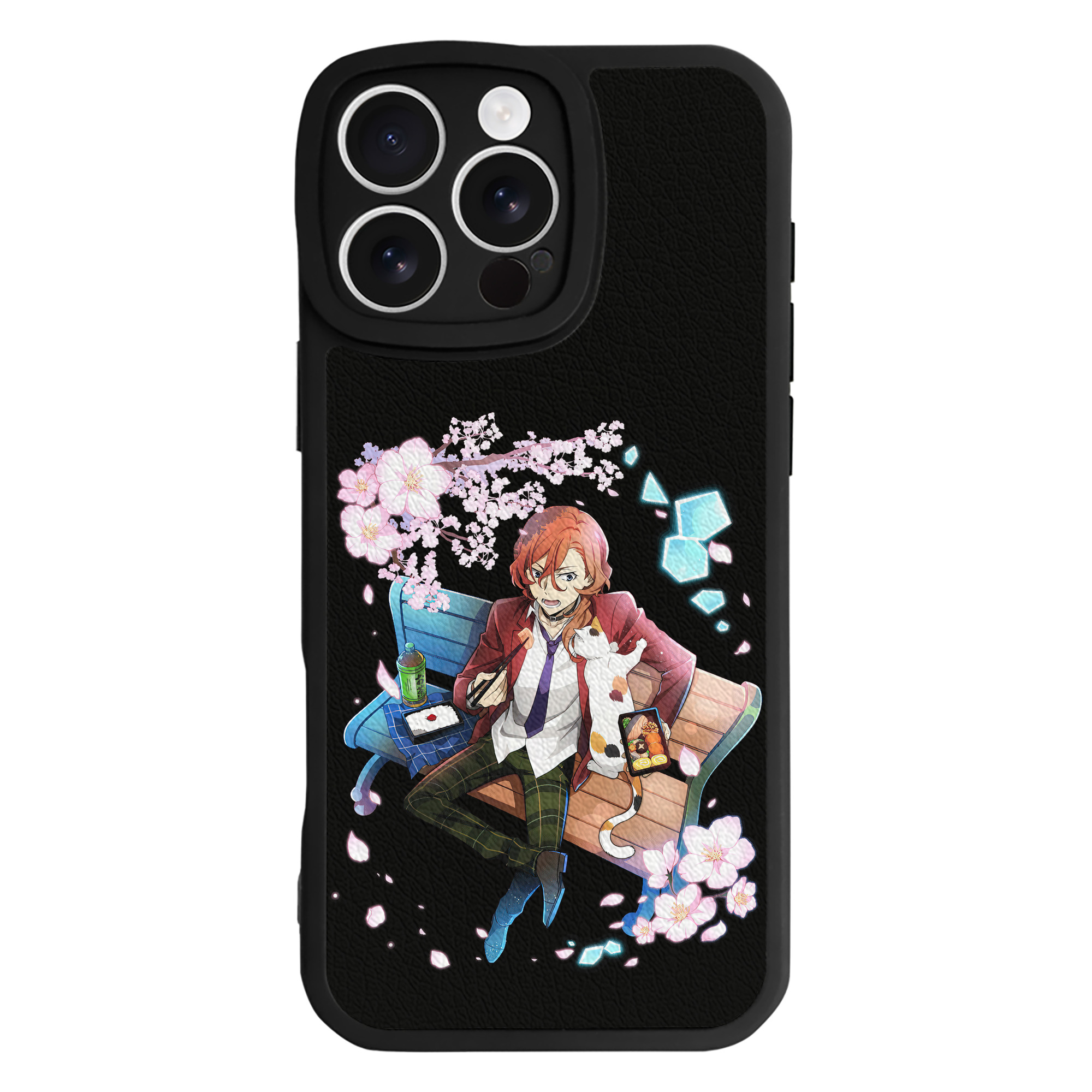 （画像用） 文豪ストレイドッグス Bungo Stray Dogs 【iPhone 16シリーズ対応】シリコンスマホケース（レザー調） 材質：シリコン